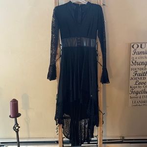 Royal bones goth dress